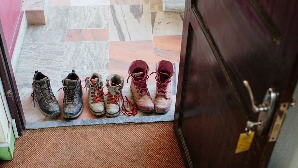 Apartmanlarda ayakkabı sorunu