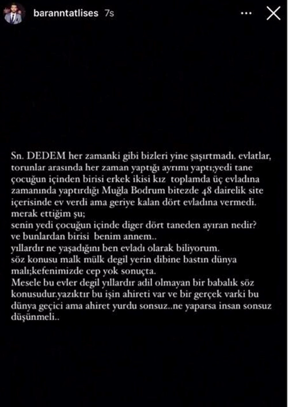 İbrahim Tatlıses'in torunu: Mesele bu evler değil yıllardır adil olmayan bir babalık söz konusudur - 3