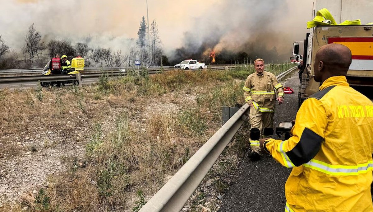 İsrail'de yangınlar sürüyor