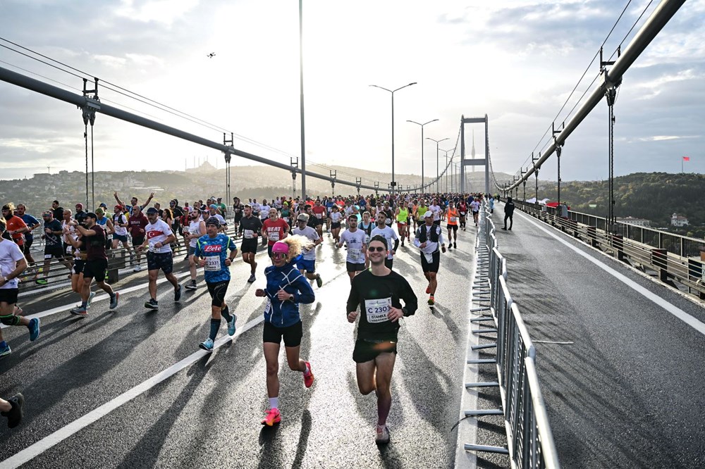 46. İstanbul Maratonu'nun kazanını belli oldu: Halk koşusu başladı - 10