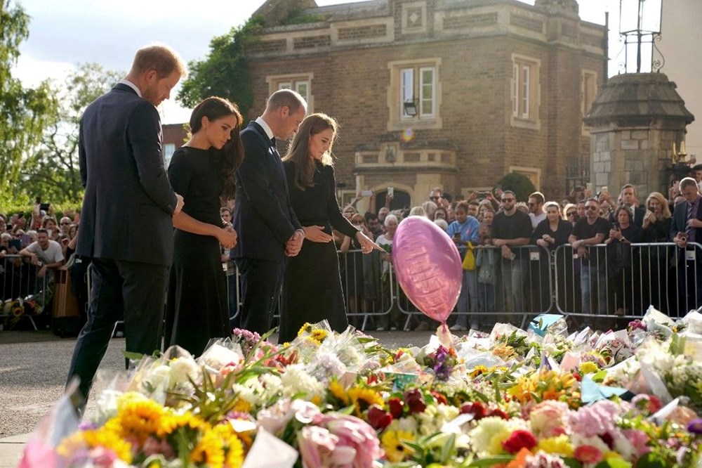 Meghan Markle ve Prens Harry uzun bir aradan sonra Prens William ve Kate Middleton ile bir arada - 2
