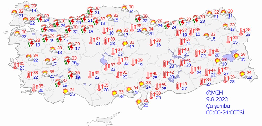 Yeni haftada hava nasıl olacak? | 6 Ağustos 2023 hava durumu - 11