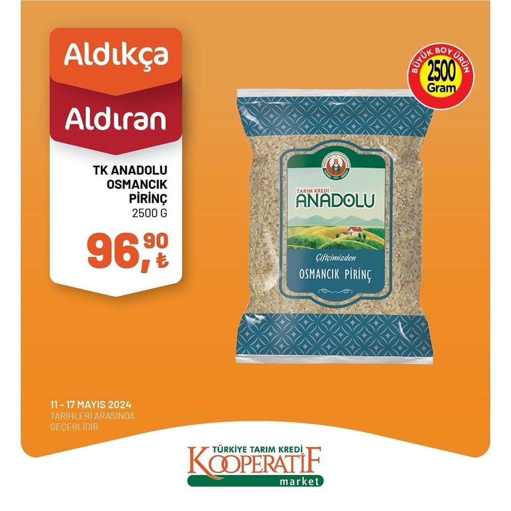 Tarım Kredi Kooperatif Market'te mayıs ayına özel yeni indirimli ürünler listesi (11-17 Mayıs 2024 Tarım Kredi Market indirimleri) - 40