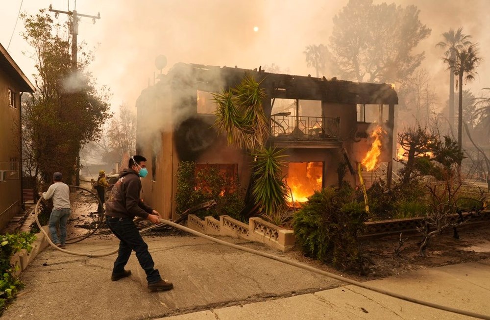 Los Angeles'taki yangında evleri kül oldu: Kimsenin yaşamaması gereken bir durum - 2