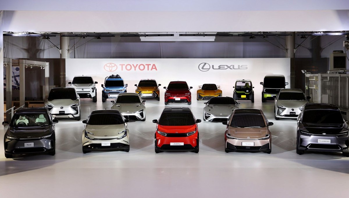 Toyota gelecek planlarını açıkladı: 2030'a kadar 30 elektrikli model