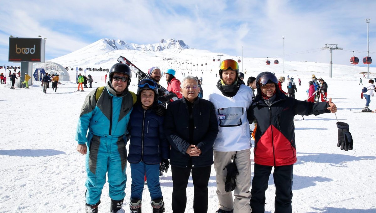 Erciyes Kayak Merkezi İngiltere basınına konu oldu Erciyes Kayak Merkezi İngiltere basınına konu oldu