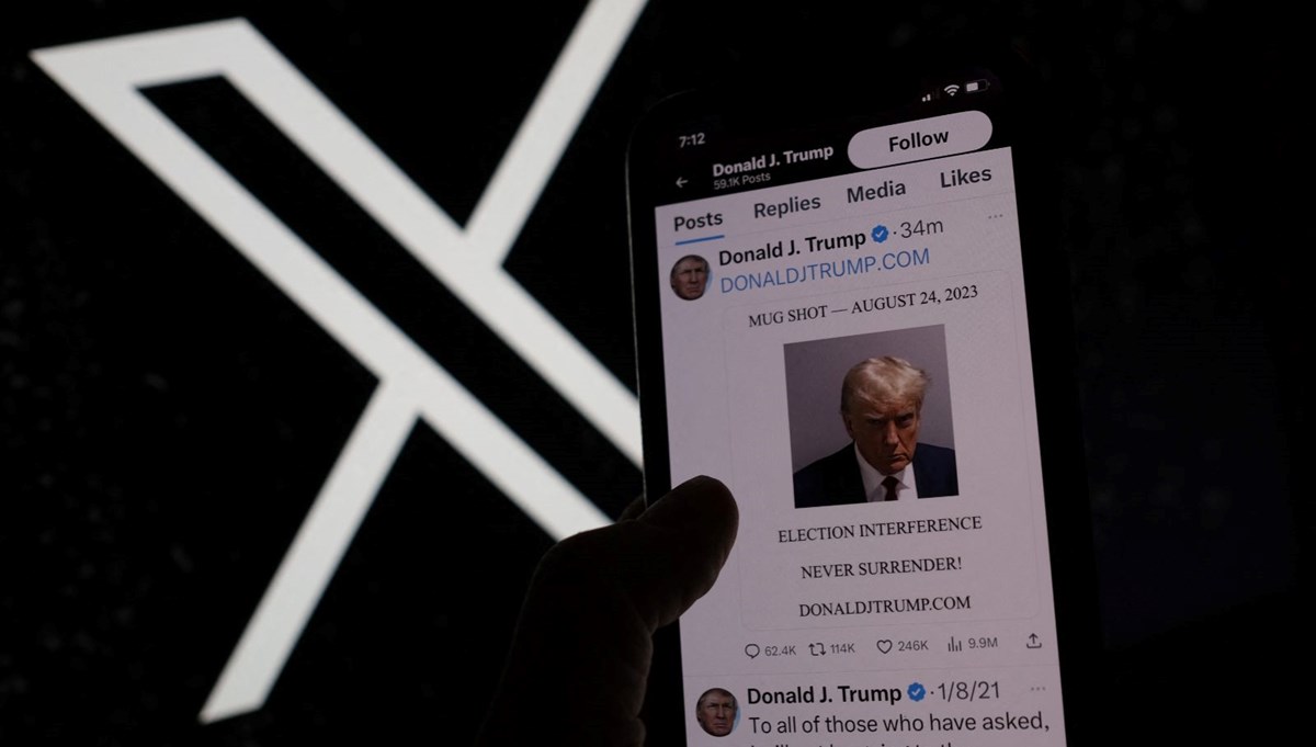 Eski ABD Başkanı Trump, 2,5 yıl sonra X (Twitter) platformuna geri döndü