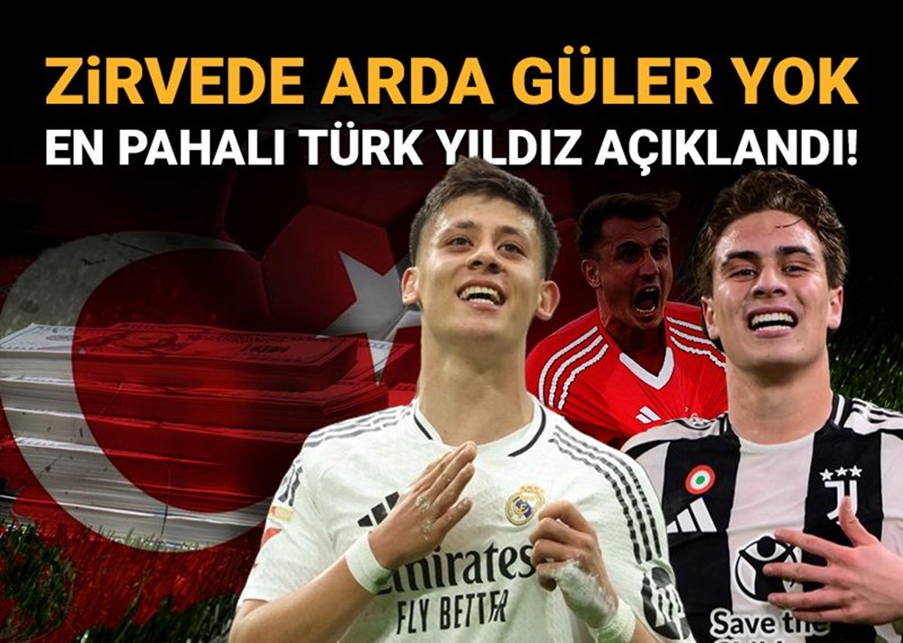 En pahalı 10 Türk futbolcu açıklandı: 97 milyon euro'luk zirvedeki isim Arda Güler değil - 1
