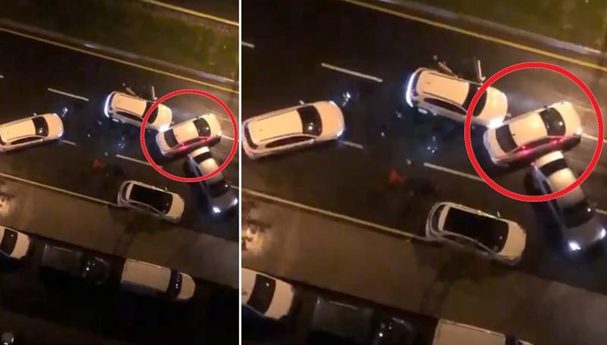 Polis aracına çarparak kaçtılar! Polis aracına çarparak kaçtılar!