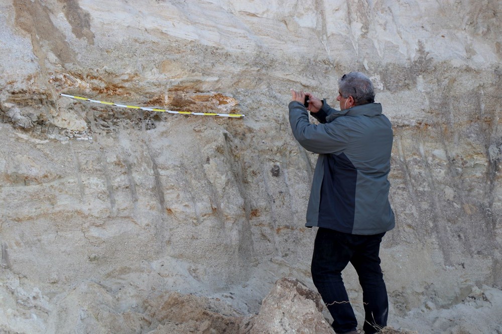 Edirne'de 8 milyon yıllık mamut fosilleri bulundu - 4