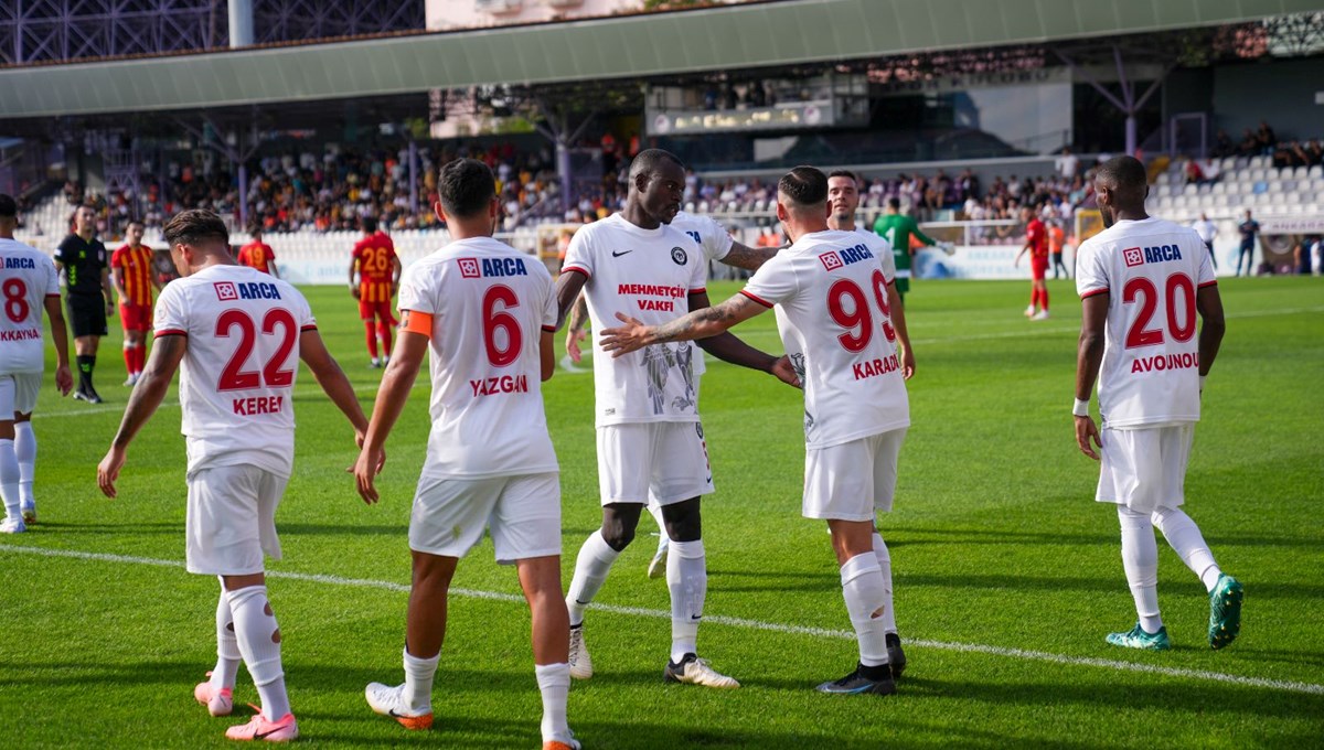 Çorum FK'dan Yeni Malatyaspor'a 4 gol