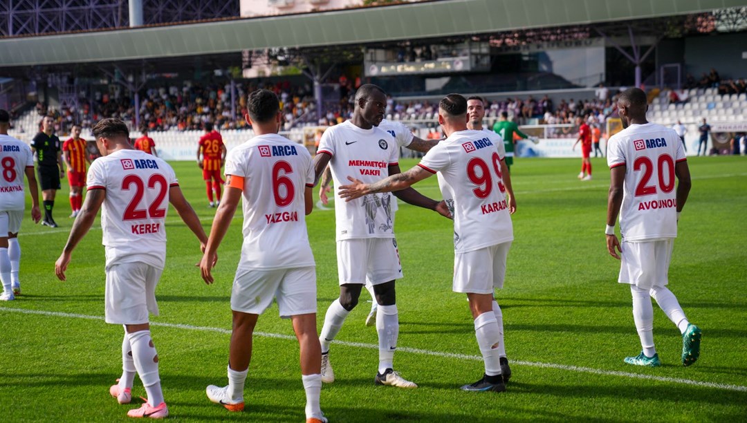 Çorum FK'dan Yeni Malatyaspor'a 4 gol