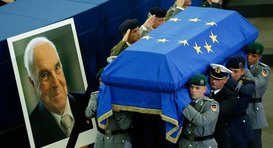 Helmut Kohl için Avrupa Parlamentosu’nda tören düzenlendi - 2