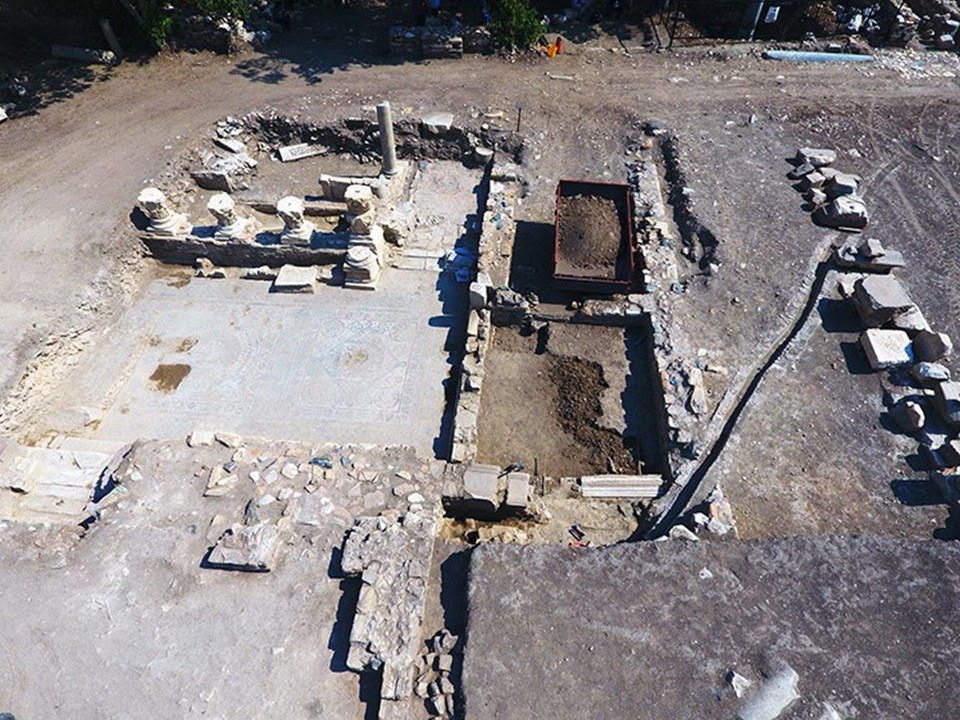 Stratonikeia Antik Kenti'nde bulunan 1600 yıllık mozaikler turizme kazandırılacak - 1