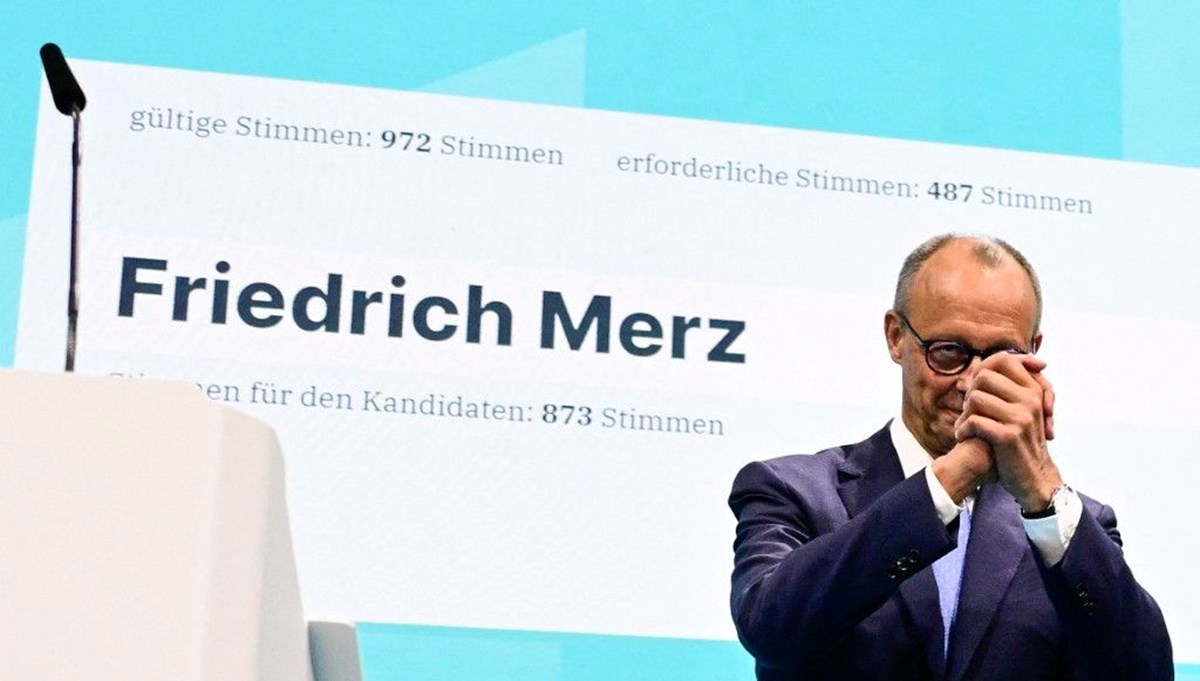 Almanya'da Friedrich Merz yeniden CDU Genel Başkanı seçildi Almanya'da Friedrich Merz yeniden CDU Genel Başkanı seçildi