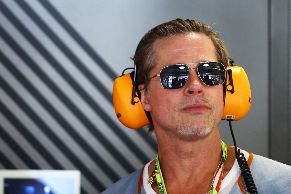 Brad Pitt Formula 1 yarışında - 5