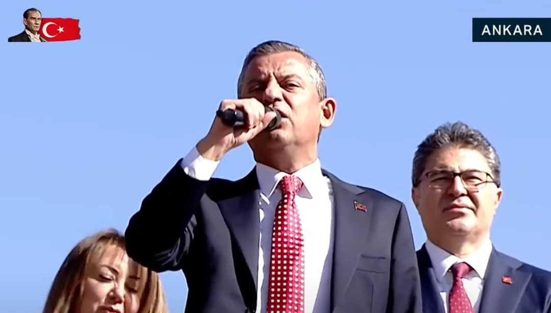 CHP lideri Özel: Şehit analarının rızası olmayacak hiçbir şeyin tarafında değiliz