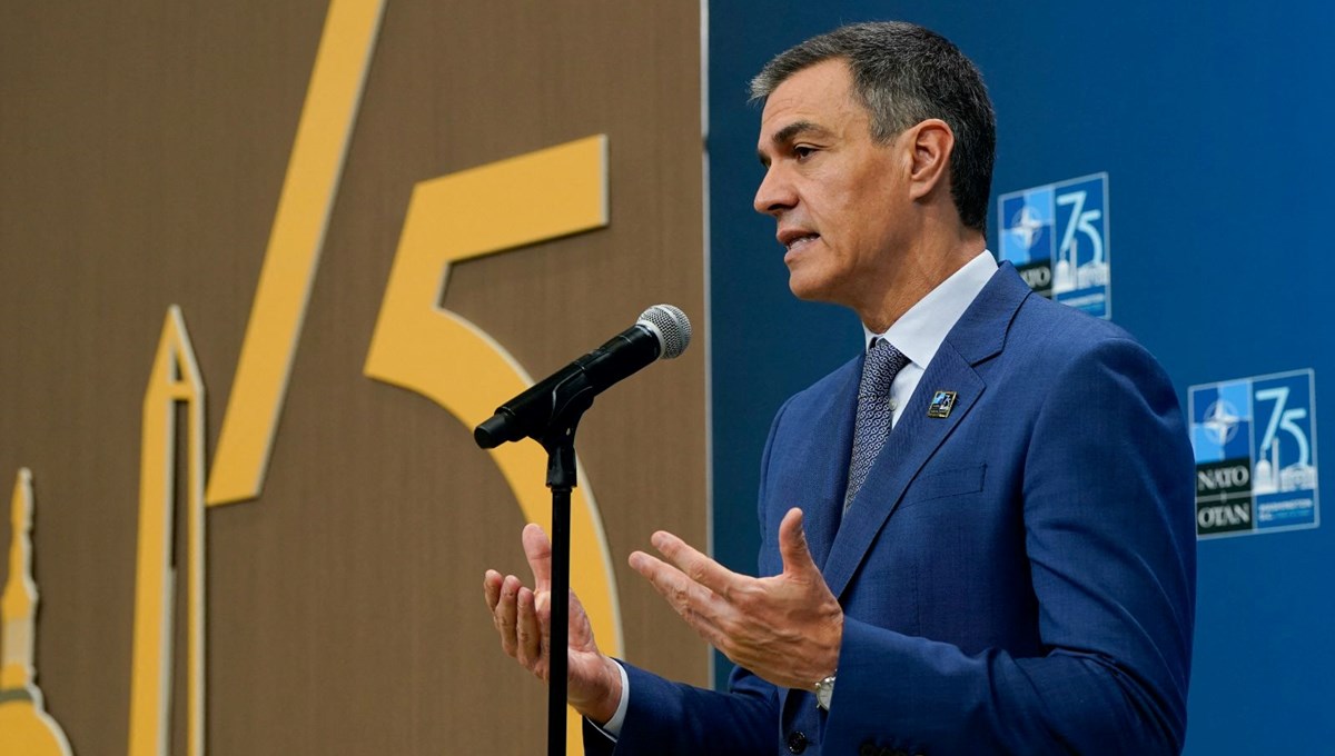 Sanchez'den Nato'ya: Gazze'de de aynı Sanchez'den Nato'ya: Gazze'de de aynı