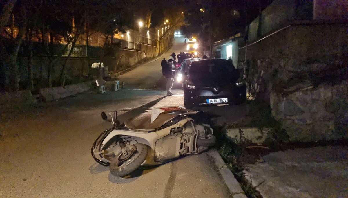 Otomobil ile çarpışan motosikletin sürücüsü hayatını kaybetti