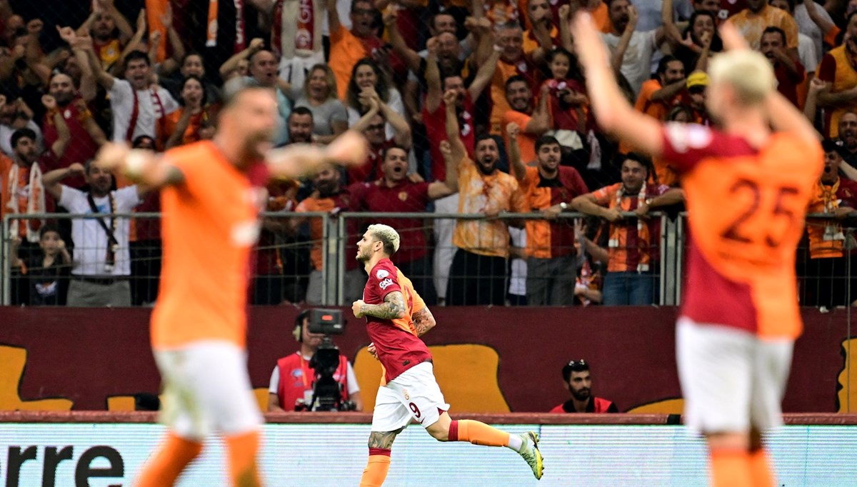Galatasaray, Trabzonspor'u Icardi ile devirdi Galatasaray, Trabzonspor'u Icardi ile devirdi