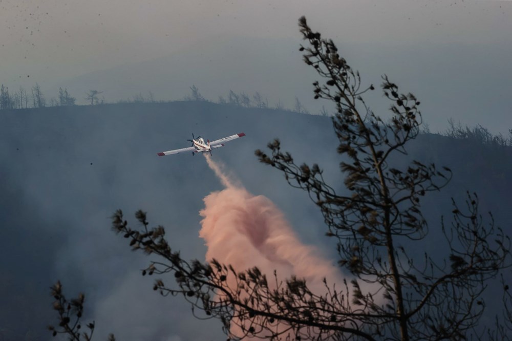 Marmaris'te orman yangını: Bakanlar son durumu açıkladı - 51