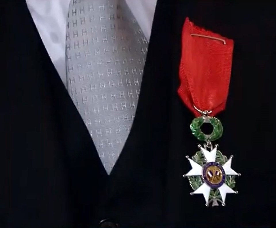Ferit Şahenk'e Legion d'Honneur Nişanı verildi - 3