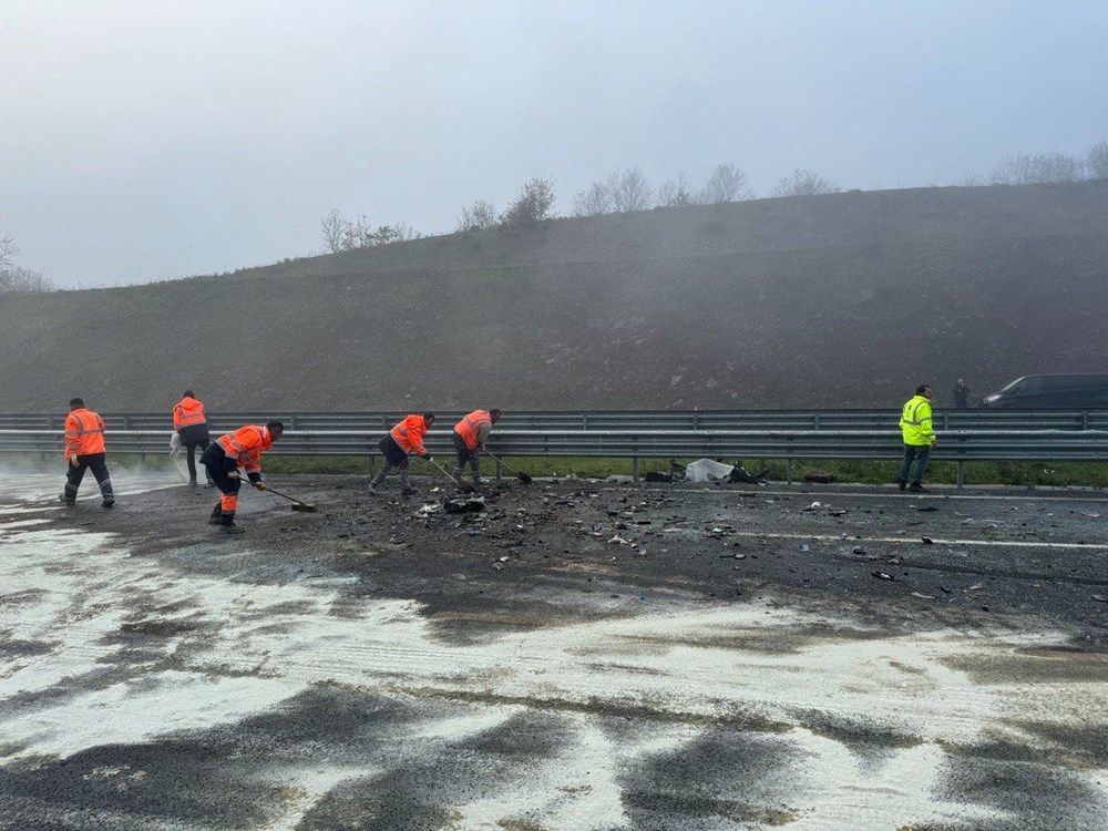 Kuzey Marmara Otoyolu'nda zincirleme kaza: 10 kişi öldü, 59 kişi yaralandı - 34