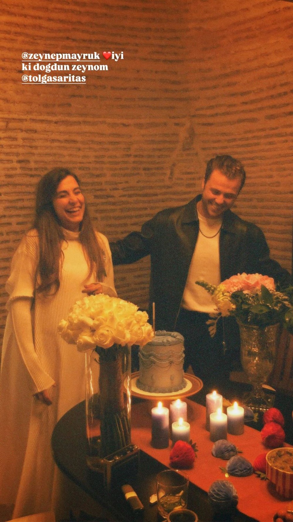 Bebek göründü! Tolga Sarıtaş'tan Zeynep Mayruk'a sürpriz parti - 5