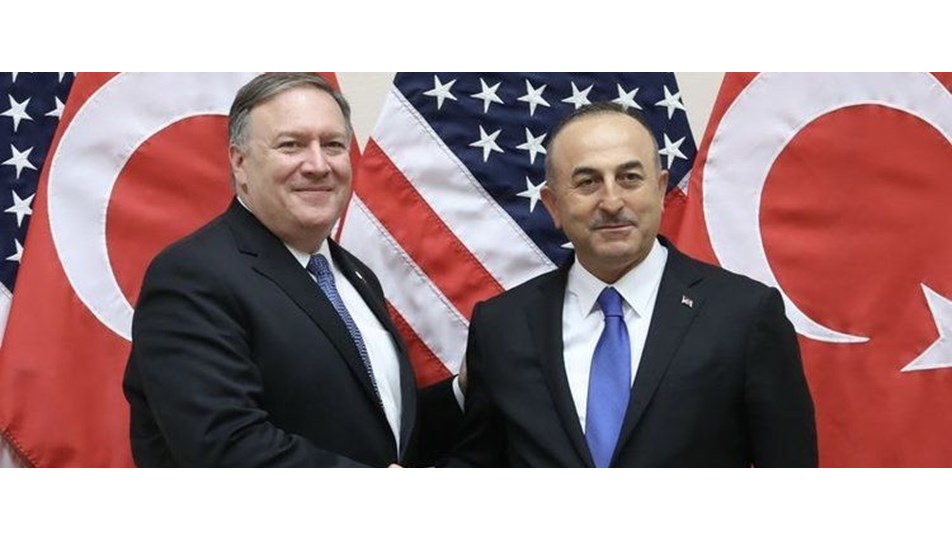 Dışişleri Bakanı Çavuşoğlu, Pompeo ile görüştü