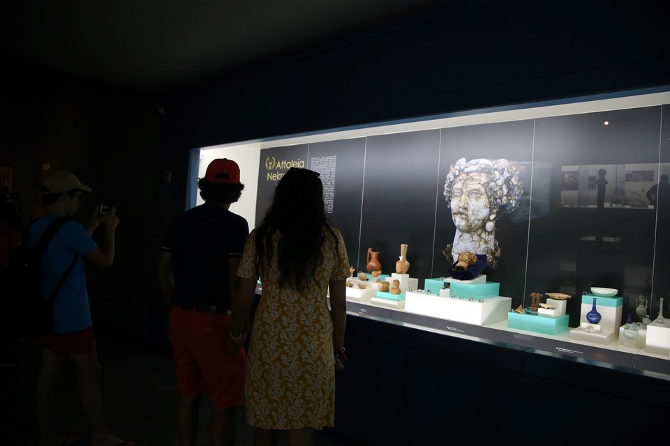 Antalya Doğu Garajı'ndaki nekropol alanı müze olarak hizmete açıldı - 1