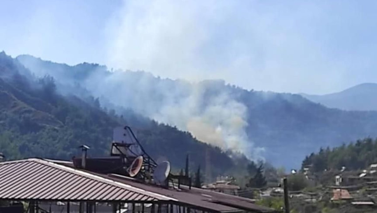 Hatay’da orman yangını (Ekipler bölgeye sevk edildi)