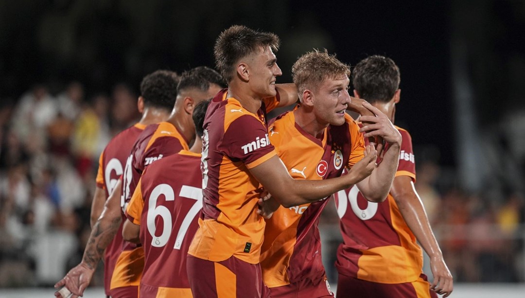 Galatasaray 7 gollü hazırlık maçında Ümraniyespor'u mağlup etti