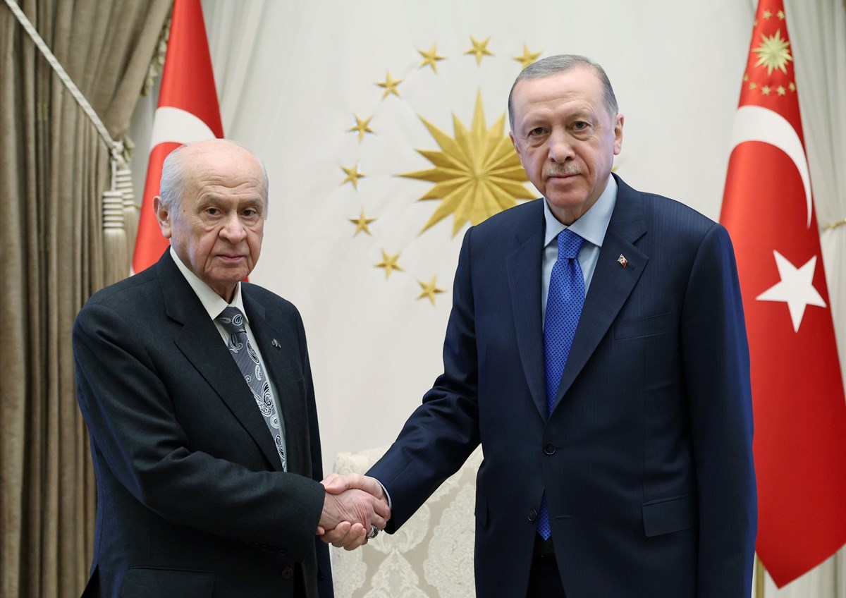 Cumhurbaşkanı Erdoğan, MHP Genel Başkanı Bahçeli