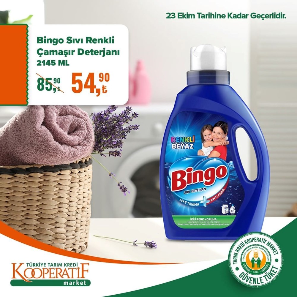 Tarım Kredi Kooperatif Market temel ihtiyaç ürünlerinde büyük indirimler (17-31 Ekim güncel indirimli ürünler kataloğu) - 13