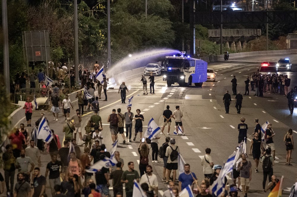 İsrail'de hükümetin yargı düzenlemesine karşı protestolar sürüyor - 2