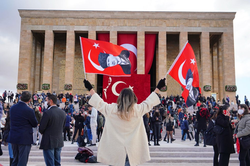 Anıtkabir'e ziyaretçi akını - 6