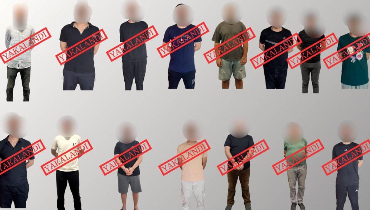 Kırmızı bültenle arananlar yakalandı