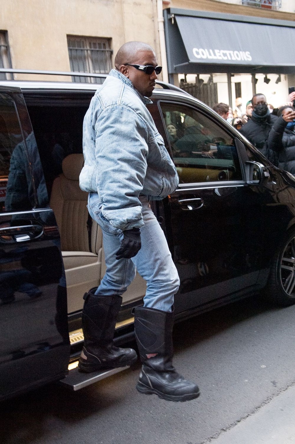 Kanye West ile sevgilisi Julia Fox bir örnek giyindi - 5