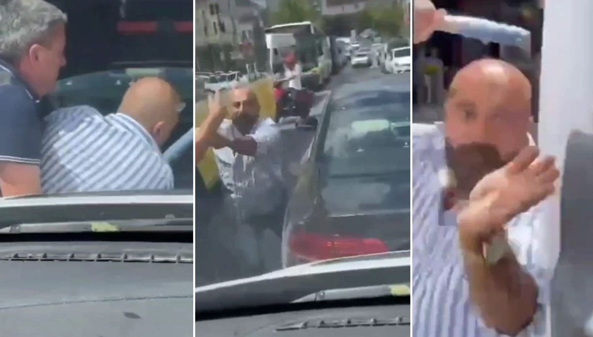İstanbul'da beyzbol sopalı yol verme kavgası İstanbul'da beyzbol sopalı yol verme kavgası