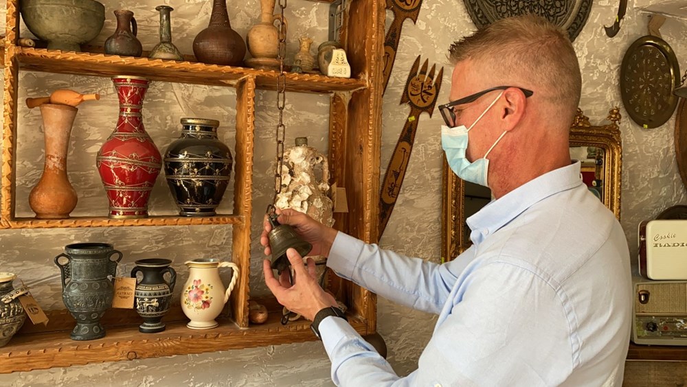 Ayasofya'ya ait olduğu düşünülen 2 bin yıllık çanı hurdacı buldu, incelemeye alındı - 5