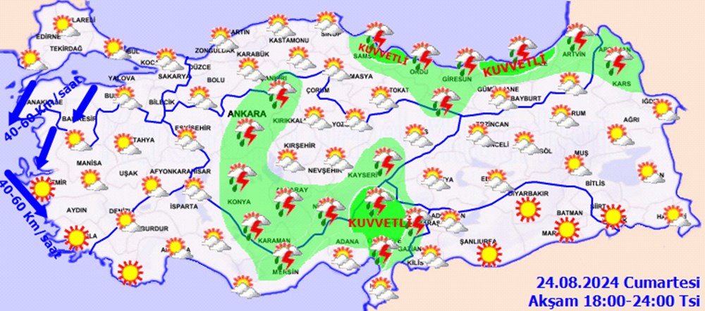 Yurt genelinde sıcaklıklar azalıyor! (Bugün hava nasıl olacak?) - 10