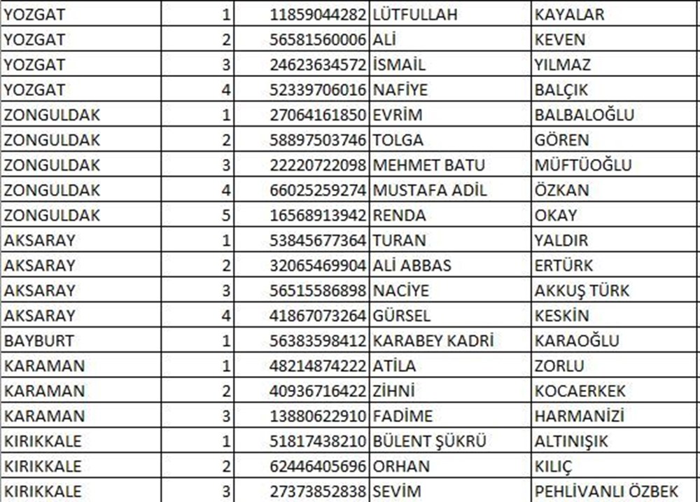 İYİ Parti milletvekili aday listesi açıklandı (İYİ Parti hangi illerde, kaç aday gösterdi?) - 23