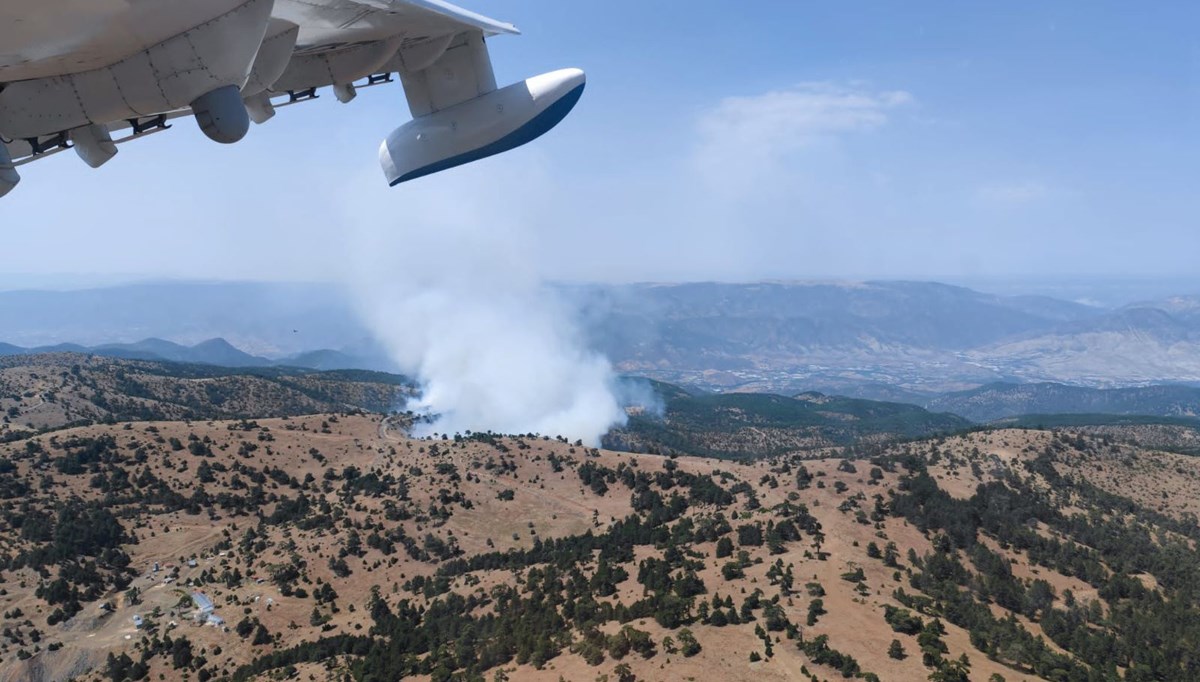 Bolu, Antalya, Denizli, Afyonkarahisar, Bingöl, Ankara ve Eskişehir’de orman yangını (Havadan ve karadan müdahale sürüyor)