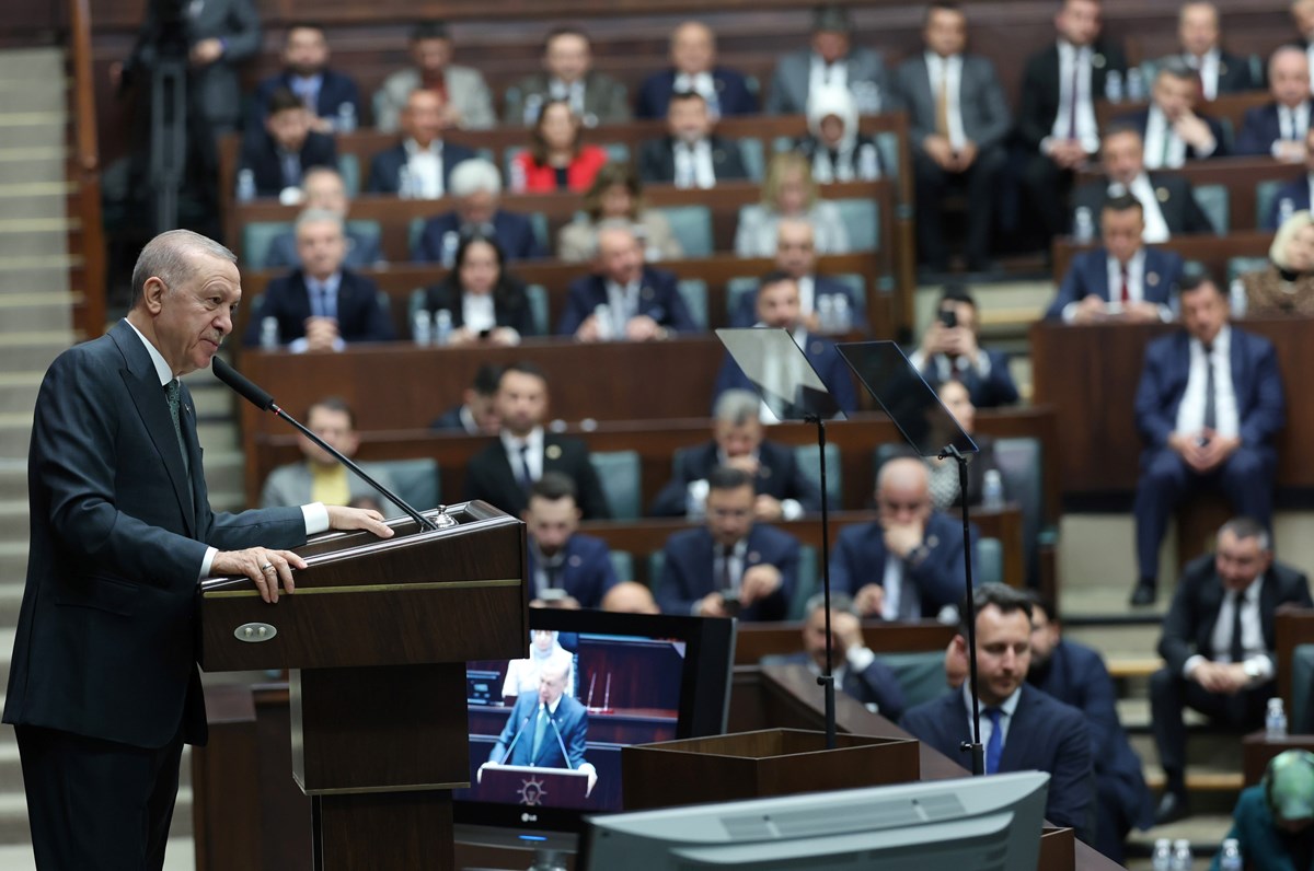 Cumhurbaşkanı ve AK Parti Genel Başkanı Recep Tayyip Erdoğan, partisinin TBMM Grup Toplantısı Cumhurbaşkanı ve AK Parti Genel Başkanı Recep Tayyip Erdoğan, partisinin TBMM Grup Toplantısı