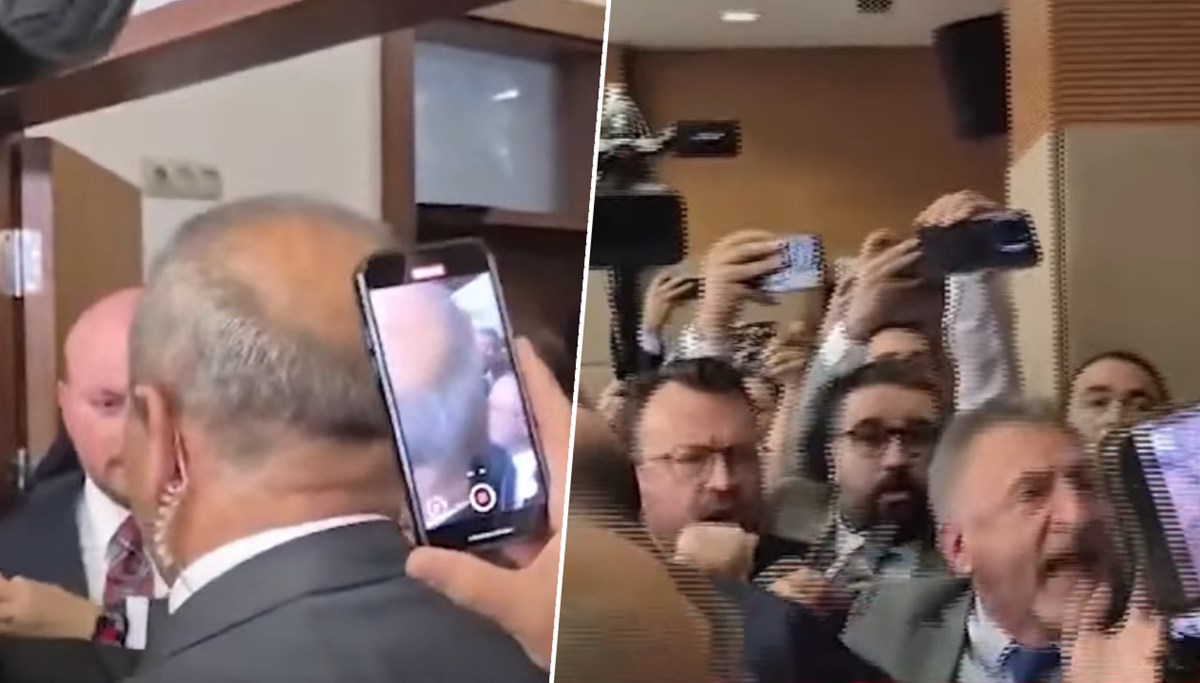Maden kanunu görüşmelerinde arbede