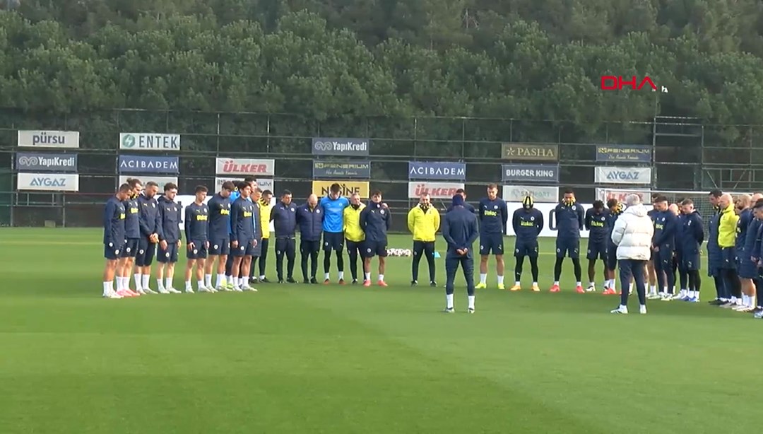 Fenerbahçe'den yangın faciası için saygı duruşu