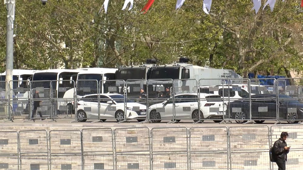 Taksim Meydanı'nda 1 Mayıs önlemi - 5