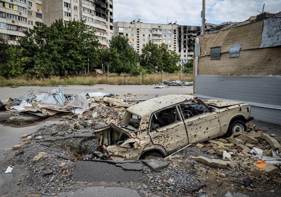 Rus güçleri, Ukrayna'nın Harkov şehrini vurdu - 1