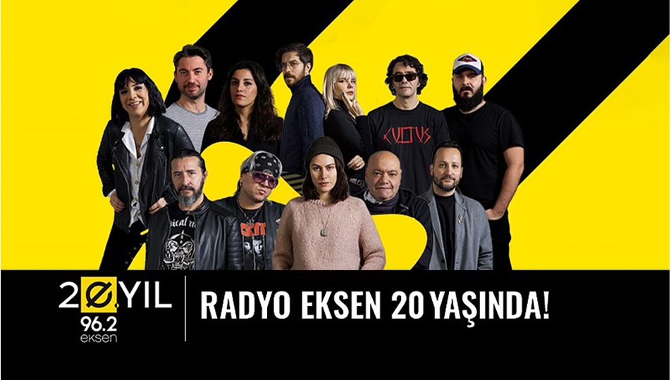 Radyo Eksen 20'nci yaşını kutluyor (Babylon'da parti var)