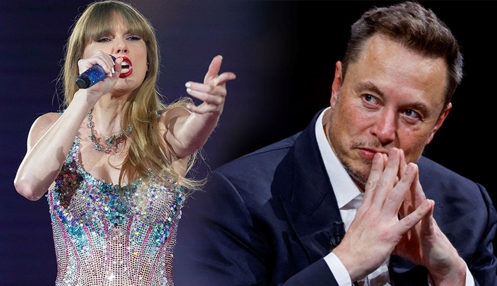 Elon Musk'tan Taylor Swift'e övgü: Kendini aştın